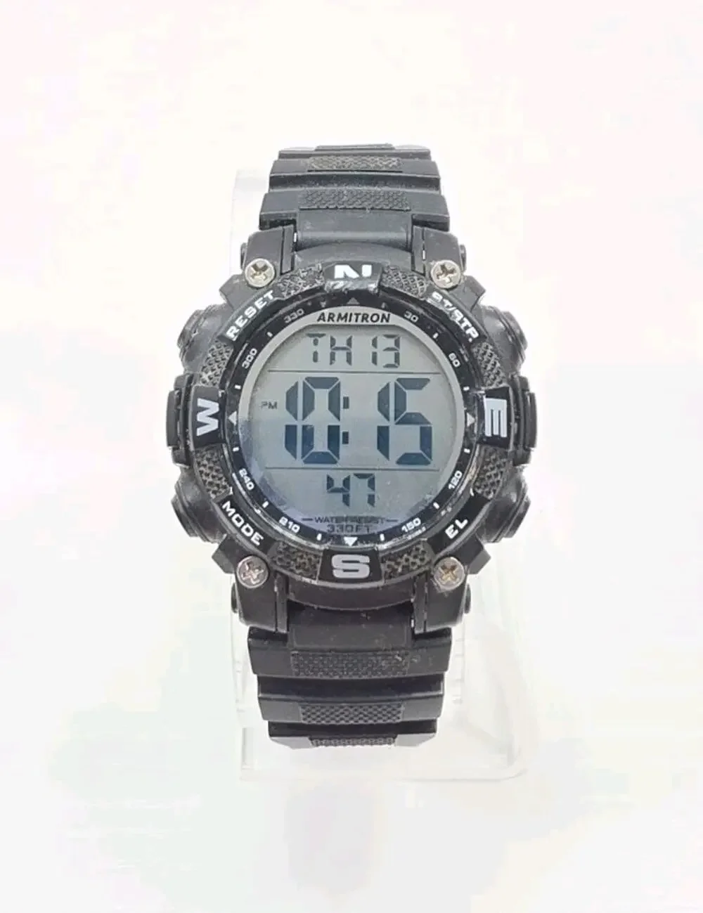 ARMITRON Pro Sport 45/7099 Acrylic Quartz Digital Women's Watch New Battery W333